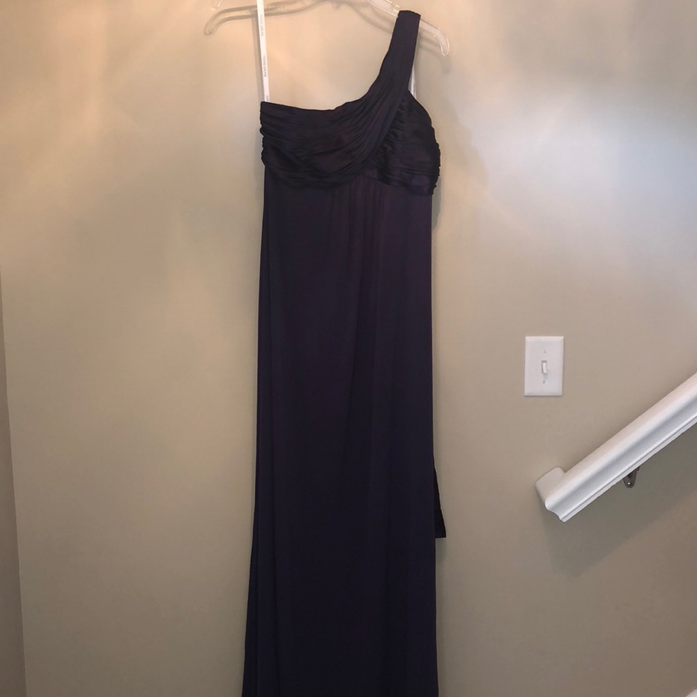 Size 8 eggplant bridesmaid/prom dress